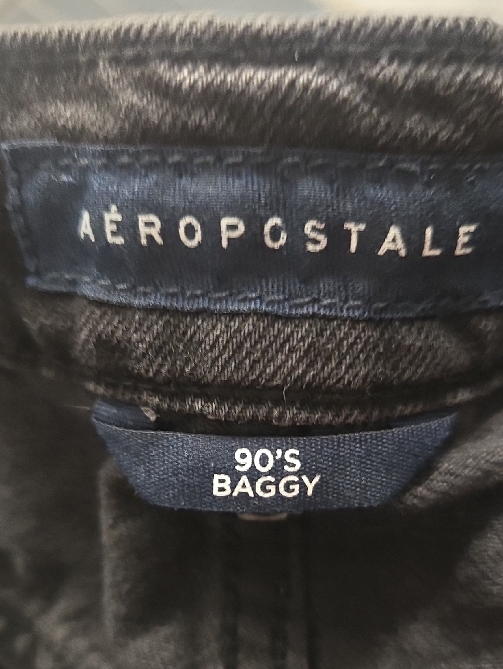Aéropostale 90's Baggy Jeans in Black